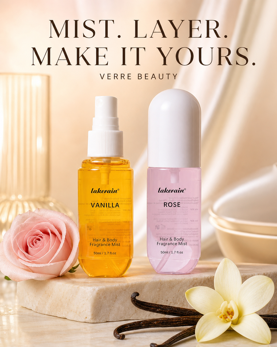Lakerain Vanilla Hair & Body Mist 50ml Fragrance Spray