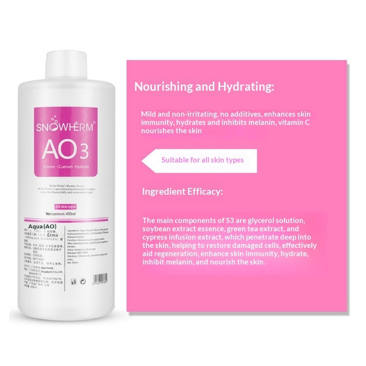 Micro-bubble Water Concentrate For Skin Care Oxygen-infusion Device For Deep Cleansing With Fine Micro-bubbles
